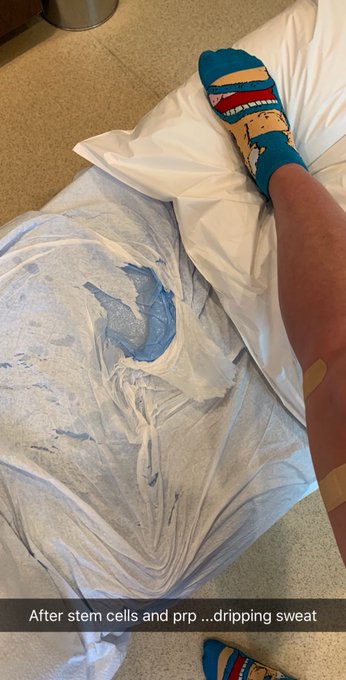 Have I mentioned how I hate needles?! https://t.co/tTmfxCWCIk<a href="/tag/goknightsgo"class="tags"><span>#goknightsgo</span></a>