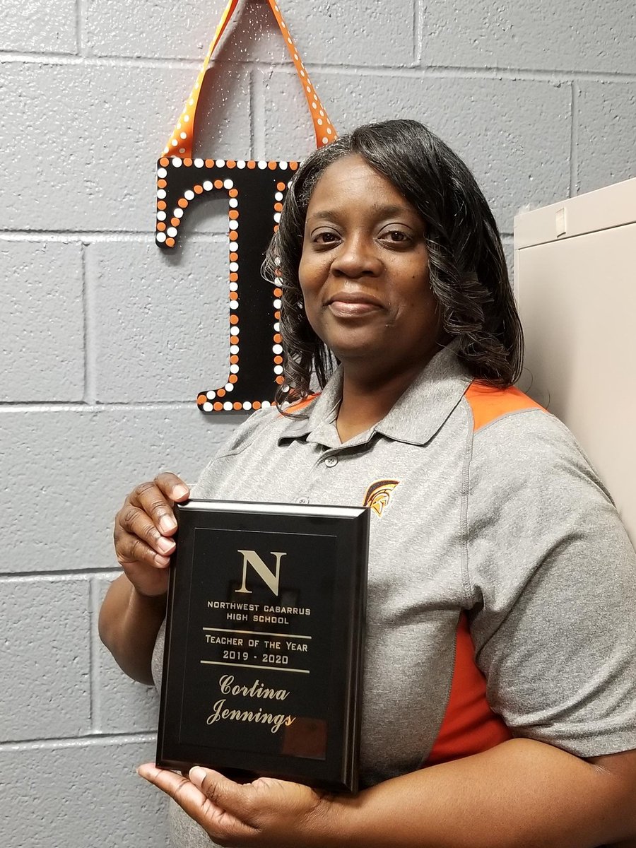 NWHigh's tweet photo. Let's try another picture of our fabulous TOY, Ms. Cortina Jennings. We caught her previously on "pajama day," as part of our Spirit Week festivities. Again, congrats to Ms. Jennings! https://t.co/gtktv0RP1z