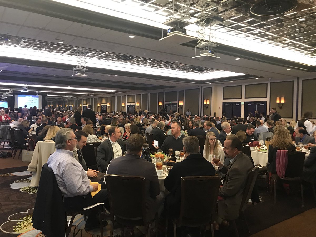 Packed house for our annual State of the Economy luncheon!