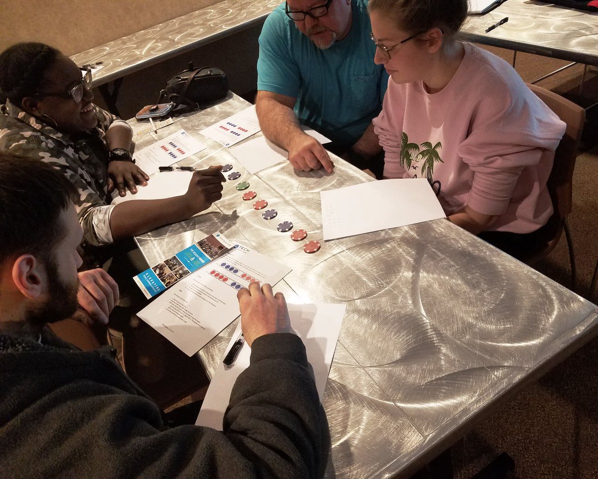 Tech_Elevator's tweet image. Learning how to think like a #programmer doesn't require a computer 💻! Awesome collaboration (& pretty funny jokes) at the #IntroToCoding at the @akronlibrary! ♦️✏️♠️💡