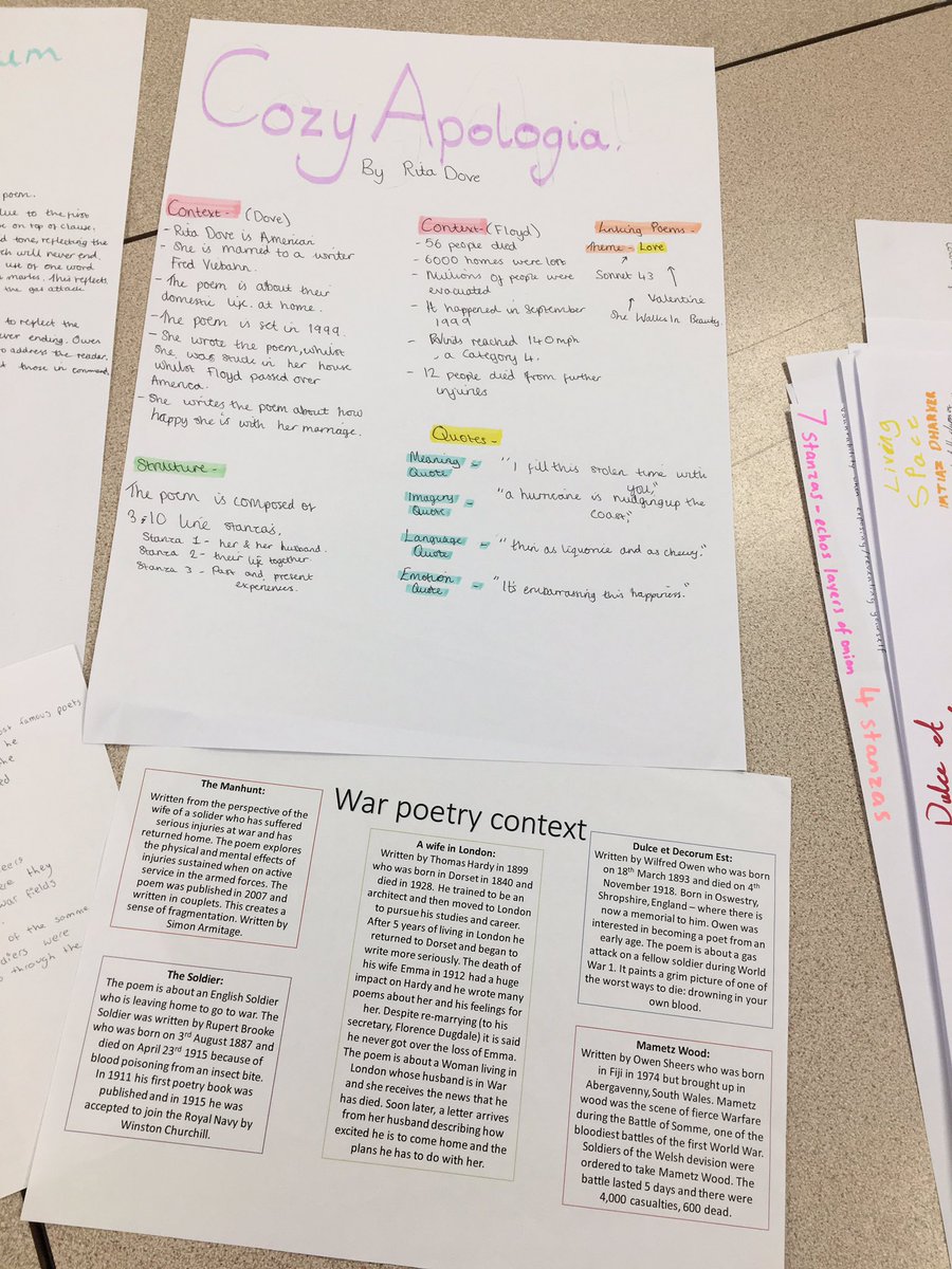 ChurchillEng's tweet photo. Some great y10 revision. How about it y11? #lookagain #neverforget #prepare https://t.co/43u7foXy24