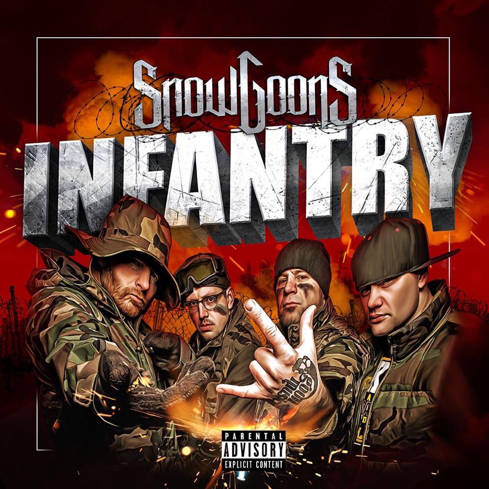 Is this a dope coverartwork or what? New @Snowgoons Infantry album dropping March 29th on @GoonMuSick ! Preorder it now at GoonsGear.com @Sicknature @sixkay_goon @SnowgoonsMusic