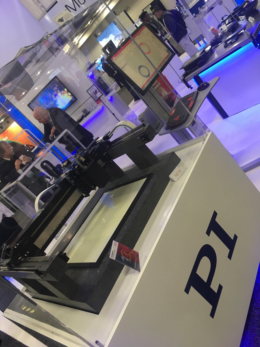 AZoOptics's tweet image. Stop by @PI_Physik_Inst’s booth  #4761 to see their A-341 Hybrid Gantry XYZ System for #PrecisionAutomation &amp;amp; #Laser Material Processing in action! @PhotonicsWest #photonicswest2019