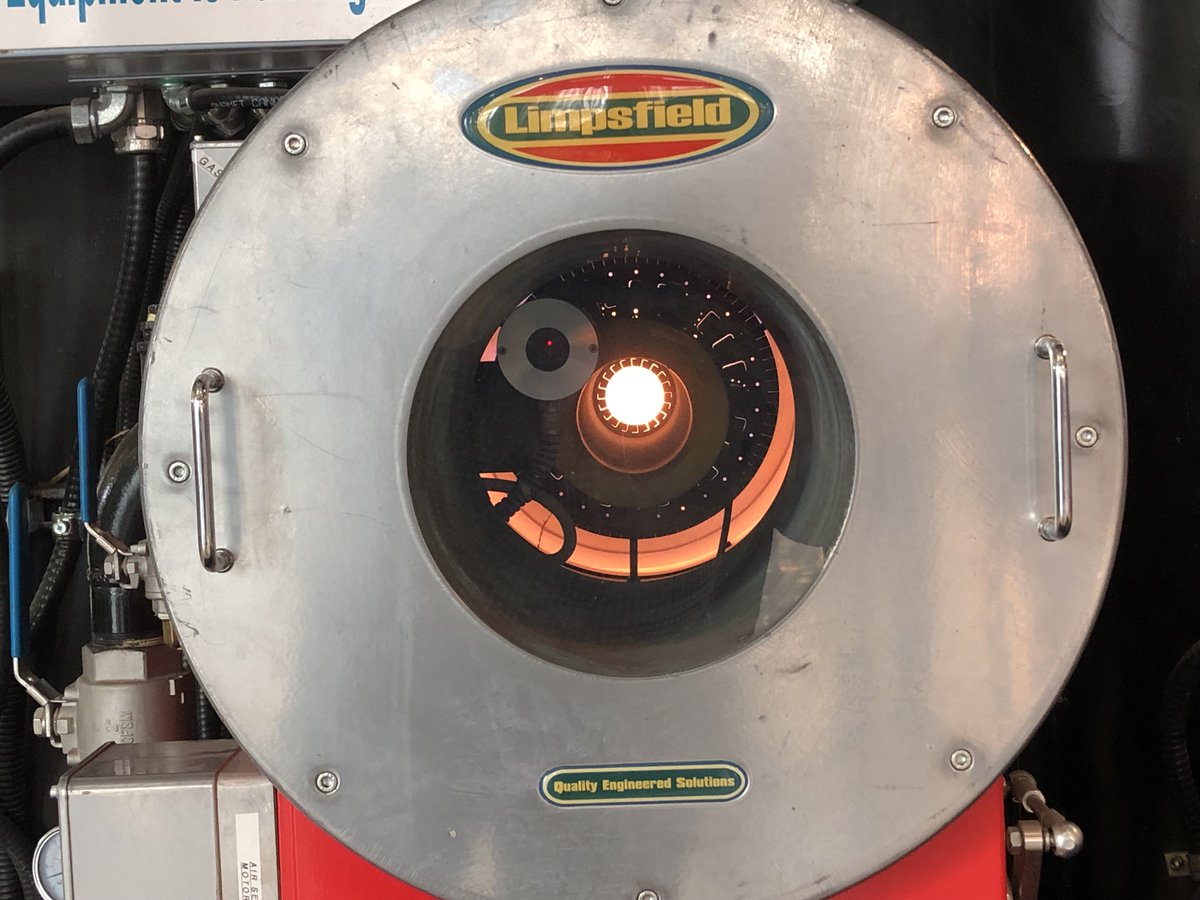 SPhillipsAB's tweet photo. Thank you to @ENMAX for the tour of their District Energy Centre in downtown Calgary! This system produces hot water at the central plant and then distributes the energy through underground pipes to heat buildings in area. Very cool! #yyc https://t.co/IU7LvyY5Nv