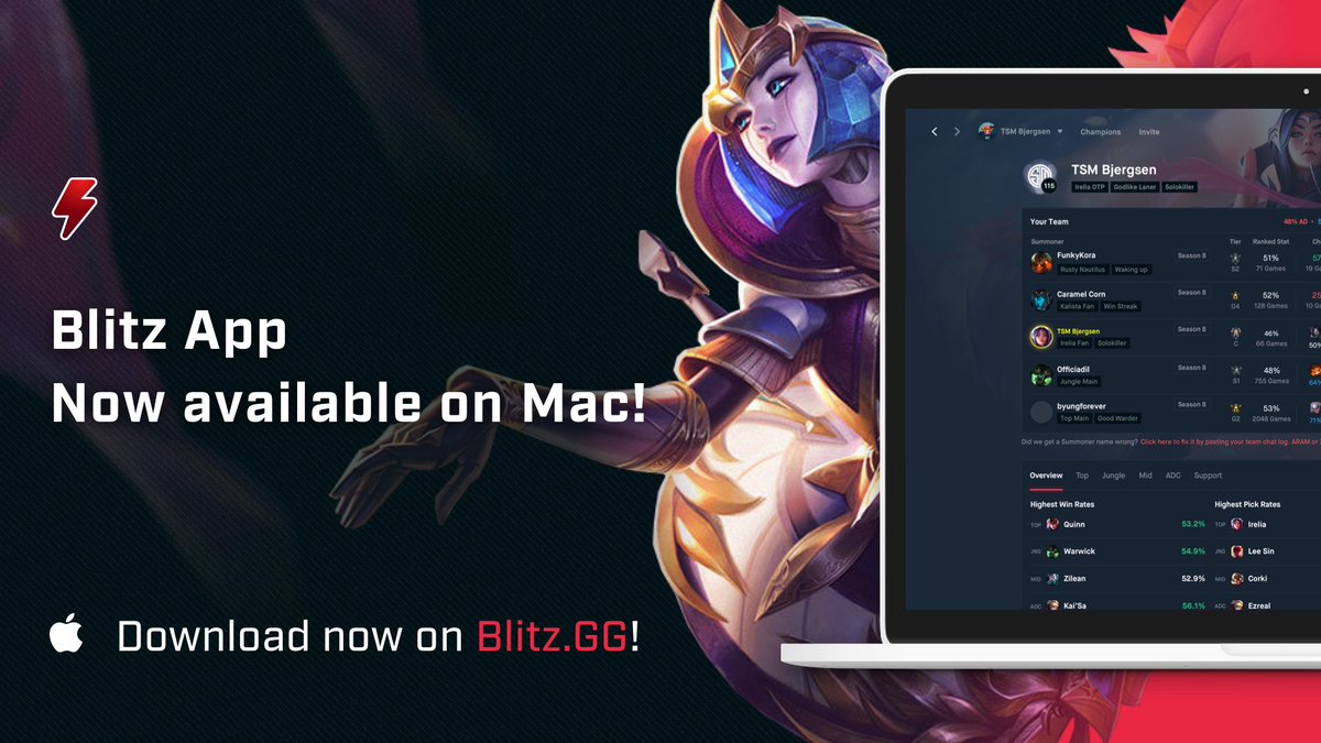 Blitz League Of Legends App Mac