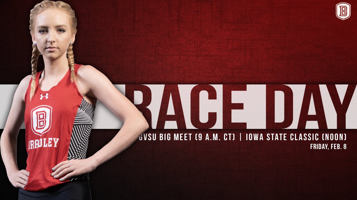 RACE DAY! The Braves are set for two meets today, competing at the Iowa State Classic and GVSU Big Meet!!
