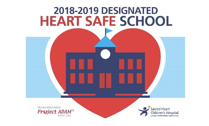 Lakeview Terrace, Garden Heights, and Sage Point Elementary have earned Heart Safe School Designation from @SacredHeartChildrens and @SupportProject ADAM. We are trained and prepared to respond to a cardiac emergency. Awesome Job!