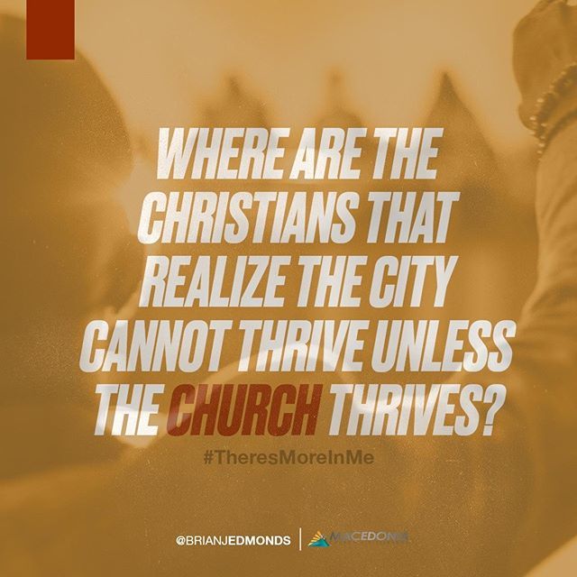 macedoniapgh's tweet image. "Where are the Christians that realize the city cannot thrive unless the church thrives?." -Pastor @brianjedmonds /// THERE'S MORE IN ME is now available. Open the app! #ImBuildingSomething #TheTimeIsNow
