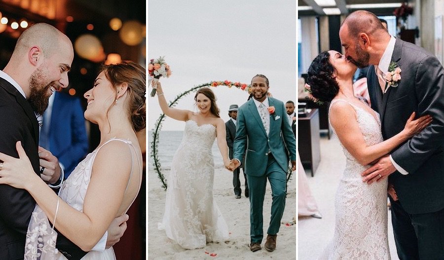 With T-minus one week left until Valentine’s Day, we’ve checked back in with the lovebirds behind some of your favorite “Real Wedding” stories. Here's what they're up to this V-Day: bit.ly/2SgU6hP