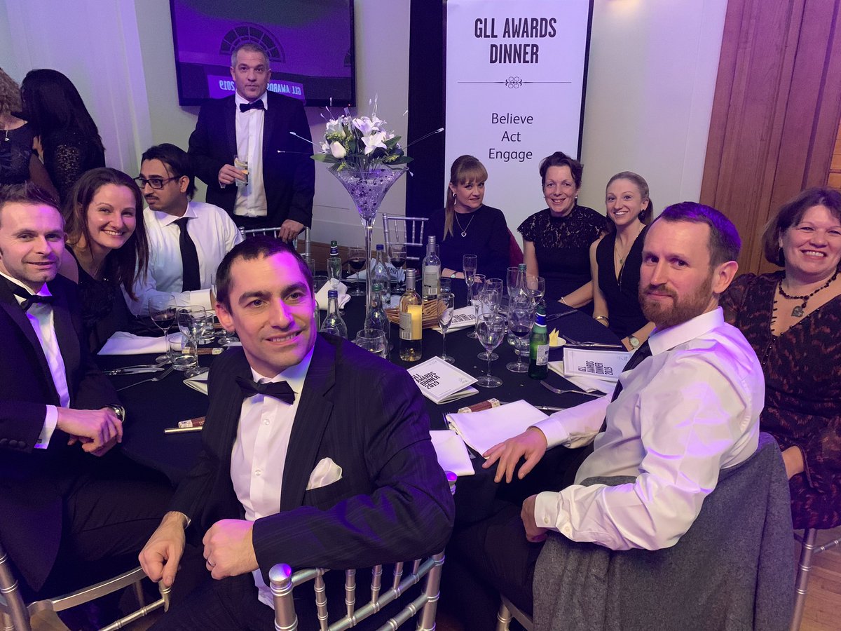 M10EFG's tweet photo. Table 23 enjoying a great evening celebrating even better colleagues. #GLLAwards https://t.co/2WUQMPGTiy