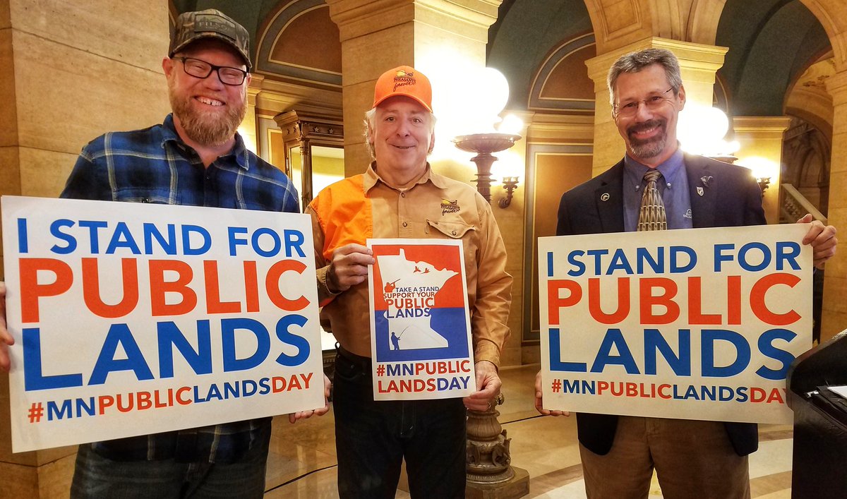Leaders from <a href="/Backcountry_H_A/">Backcountry Hunters & Anglers</a> <a href="/pheasants4ever/">Pheasants Forever</a> <a href="/quail4ever/">Quail Forever</a> &amp; <a href="/DucksUnlimited/">Ducks Unlimited</a> joining together in Minnesota to defend public lands #publiclands #PublicLandOwner #publiclandcreator #Minnesota