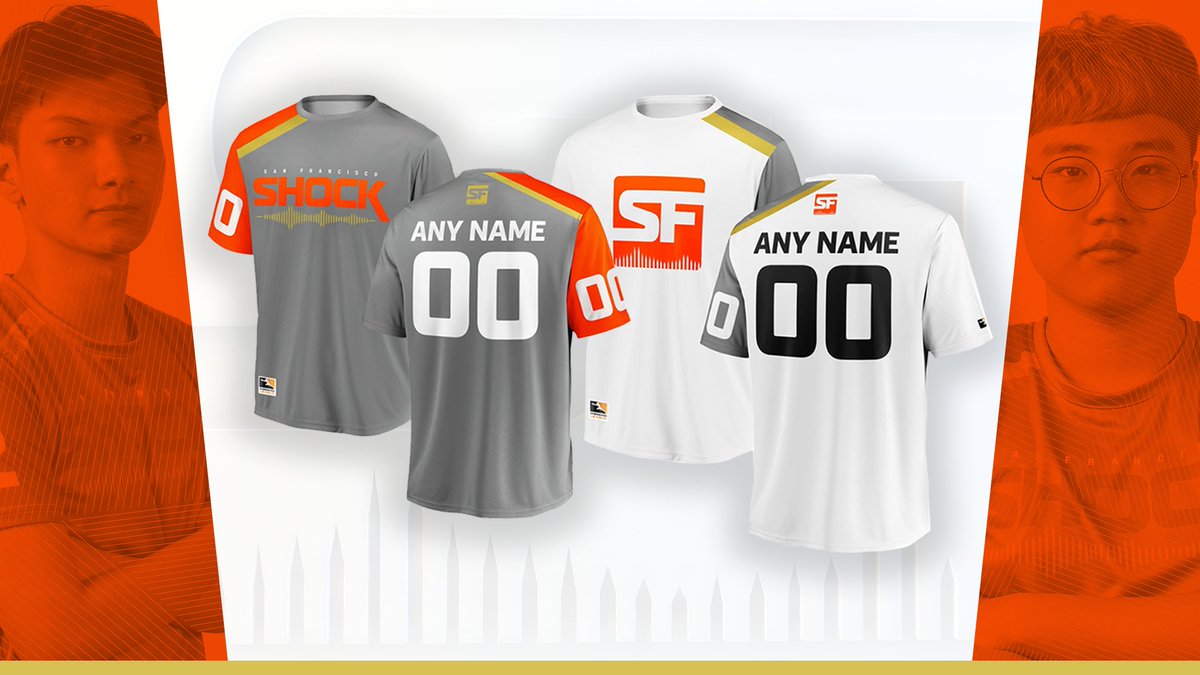 sf shock jersey