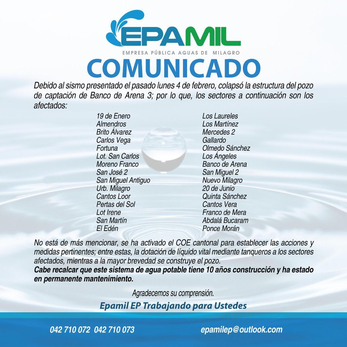 epamilep's tweet photo. #Epamil informa a la ciudadanía 🗣🗣🗣 https://t.co/b2EpK9qePm