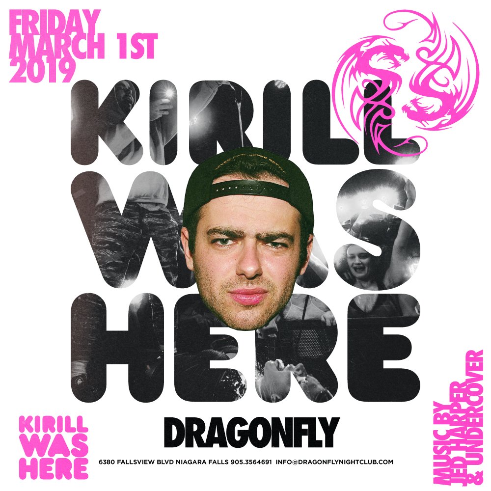 Prepare yourself, Niagara Falls - Kirill Was Here returns to on Friday, March 1st! Sh*t’s about to get crazy. 😈

Advance tickets on sale TOMORROW at 12PM.