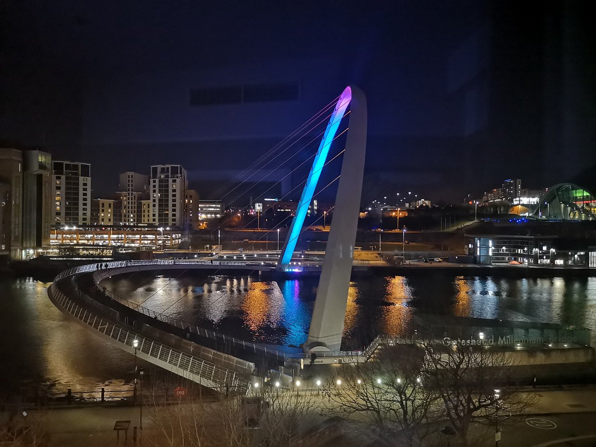 vickyob81's tweet photo. Gorgeous clear evening running in @altweet_pet along the #quayside taking in the sights of the #tynebridge & #gatesheadmilleniumbridge whilst staying @TheNewcastleMal ππΌββοΈπ https://t.co/Gl5HBCkZm4
