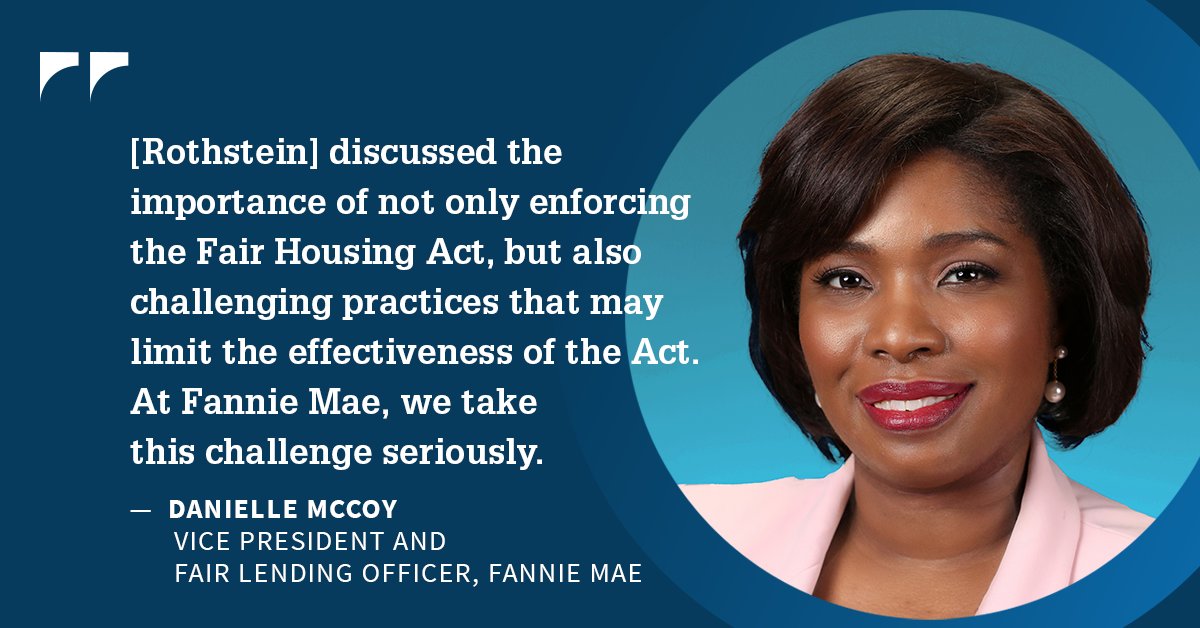 FannieMae's tweet photo. Our own Danielle McCoy shared her reflections following our #FannieMaeInHouse series featuring civil rights activist and The Color of Law Author, Richard Rothstein. Read her full blog post here: https://t.co/MpkOLQ1Z5G https://t.co/bEXBdCjK2A