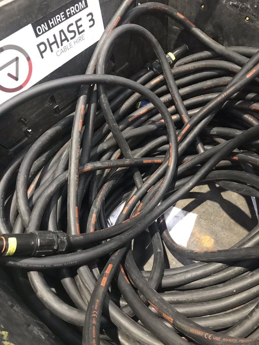 phase3cable's tweet image. Back to the floor today cleaning and checking this lot, plus another 5 stillages after this one!