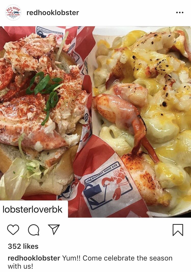 I opened today’s <a href="/smorgasburg/">Smorgasburg</a> / <a href="/bkflea/">Brooklyn Flea</a> mailing and saw that they used my photo that <a href="/Redhooklobster/">RedHookLobsterPound</a> reposted on Instagram but cropped out my username. Real classy!