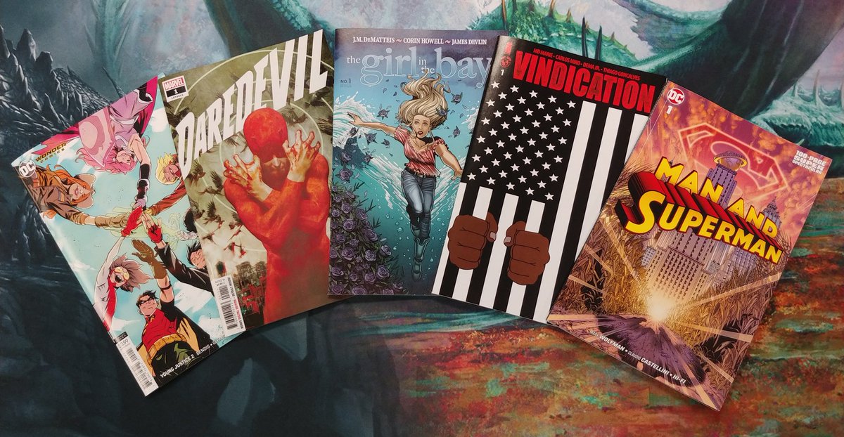 DVGSLP's tweet image. Staff comic picks are in! Celebrate #BlackHistoryMonth by reading Vindication. This new series from @ImageComics discusses race and criminal justice in a thoughtful and relevant manner. Get yours today! #new #comics #books #comicbooks