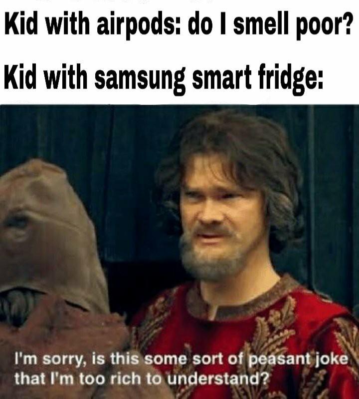 I smell airpod peasants