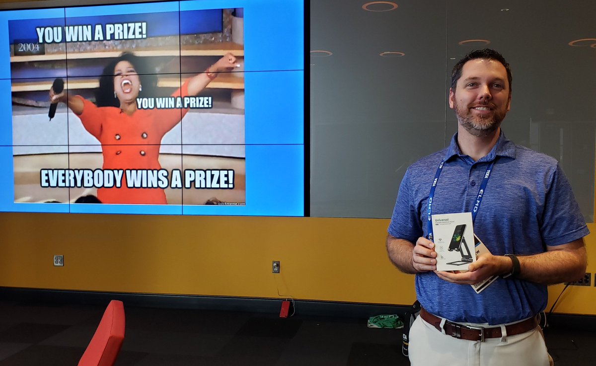 CampSig's tweet photo. And the final winners of the #TCEA19 CAMP-SIG social are........ https://t.co/xuLe23ZtdX