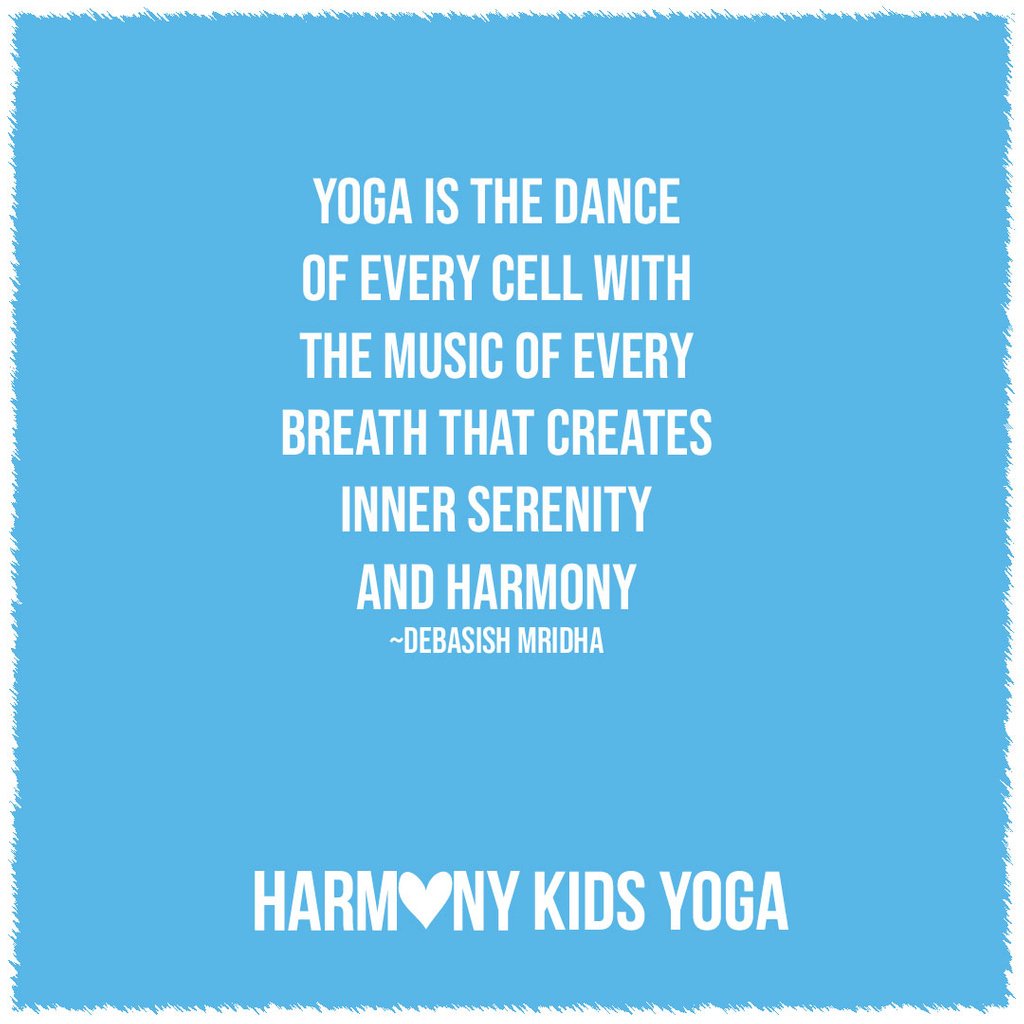 Yoga is the dance of every cell with the music of every breath that creates inner serenity and harmony -Debasish Mridha
.
.
#harmonykidsyoga #hky #kids #mindfulness #yoga #langley #fortlangley   #kindness #february #selfcare #harmony #innerserenity #dance #breath #breathe