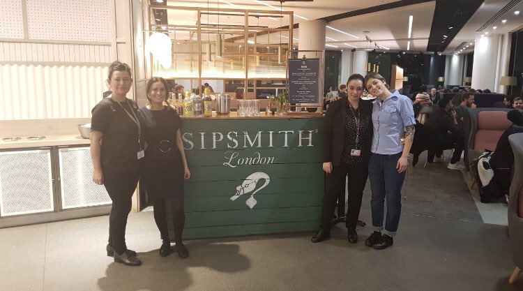 Another successful <a href="/sipsmith/">Sipsmith Gin</a> bar night 🥂
.
.
.
#gin #bar #London #thirstythursday #ginoclock #drinks