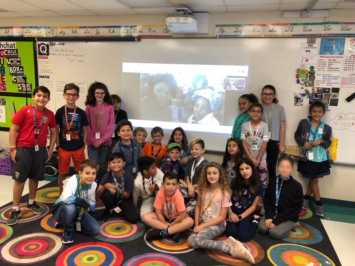 KeithPeters_'s tweet image. #TheBestThingISawToday was this collaboration between @4thGradeMitchel’s class and a class from Nigeria!  Thanks to @EmpaticoOrg for connecting classrooms across the world.  #SparkEmpathy