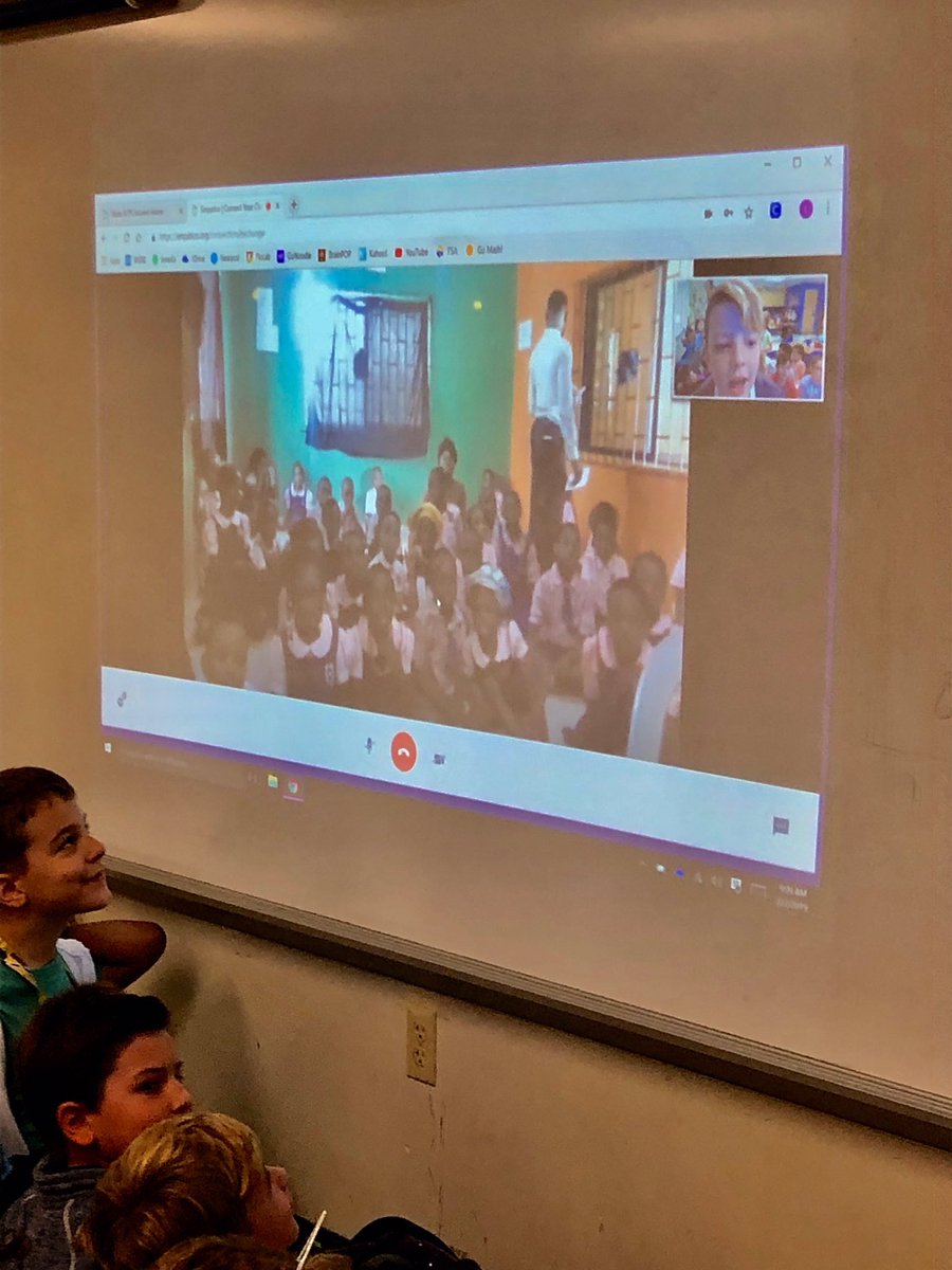 KeithPeters_'s tweet image. #TheBestThingISawToday was this collaboration between @4thGradeMitchel’s class and a class from Nigeria!  Thanks to @EmpaticoOrg for connecting classrooms across the world.  #SparkEmpathy