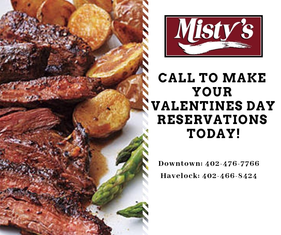 Make sure to call in your reservations! We can't wait to have you dine with us!