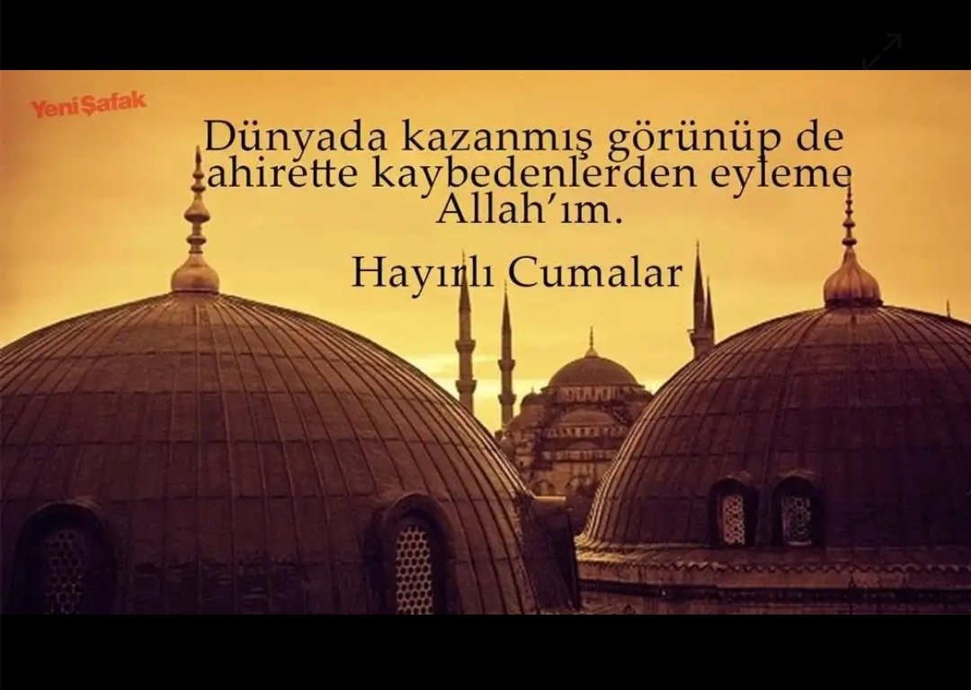 Selam ve dua ile #hayirlicumalar