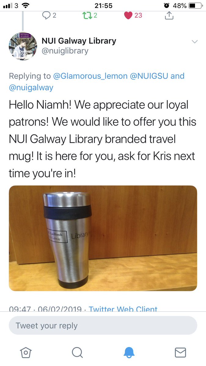 UniOfGalwaySU's tweet photo. Probably our favorite #sosound thing that happened this week at #NUIG https://t.co/DQ61XzoLEq