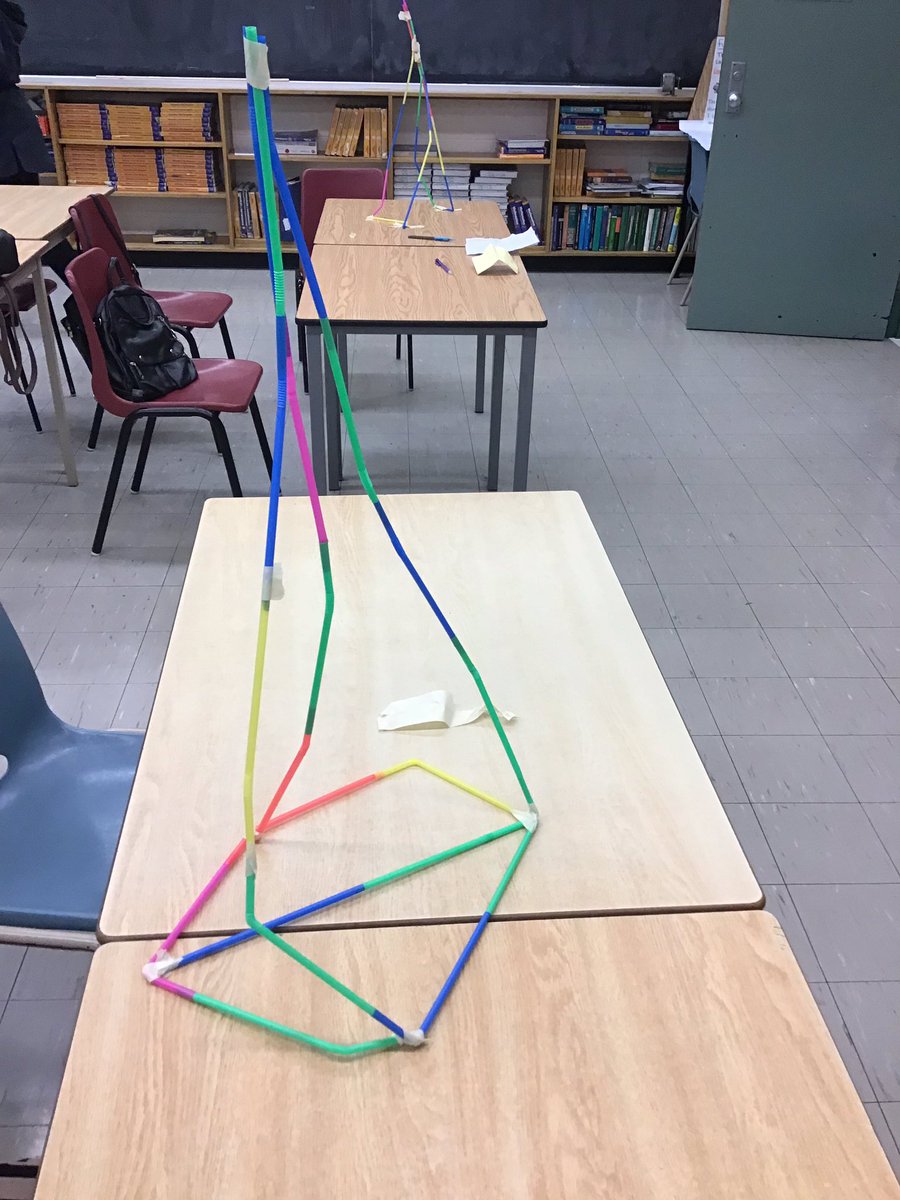 ms_s_mcewan's tweet photo. Nothing says first week of school like giant dice ice breakers, team tower building, and co-creating expectations!#newsemesternewactivities @TLKLife @PeelSchools https://t.co/njRhlU5D9o