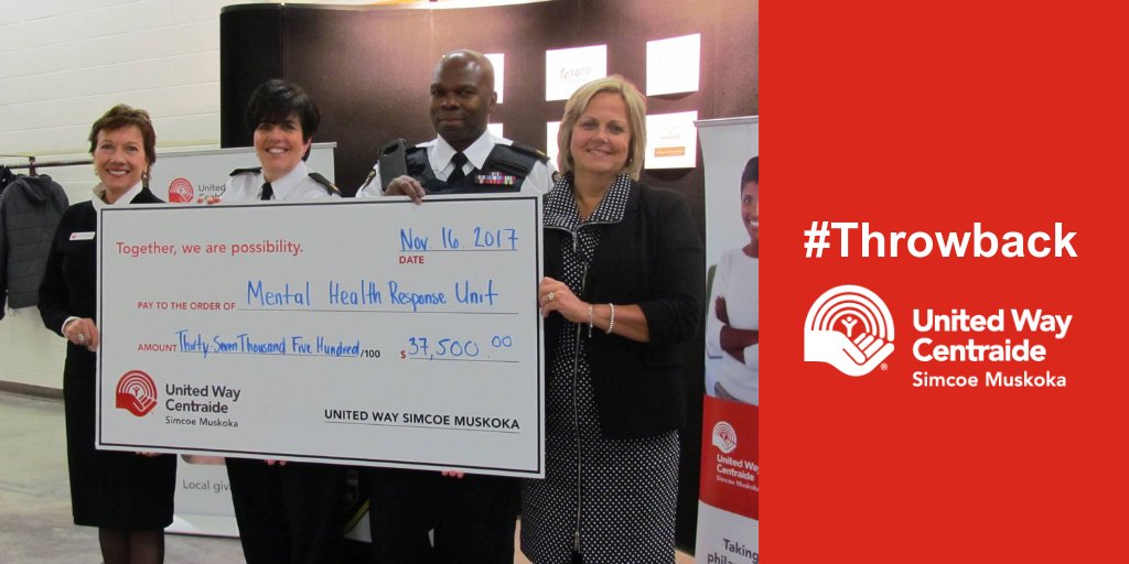 #TBT to 2017: Starting as a pilot project with collaborative funding from UWSM &amp; partners, this award-winning unit has been praised for their exceptional work responding to calls in South Georgian Bay where someone is suffering a mental-health crisis. bit.ly/2RCzmw0