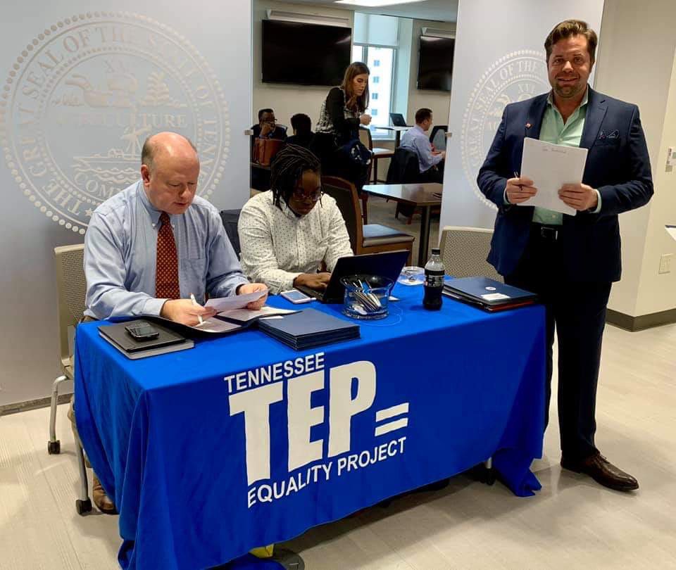 Team HRC in Nashville for Lobby Day.