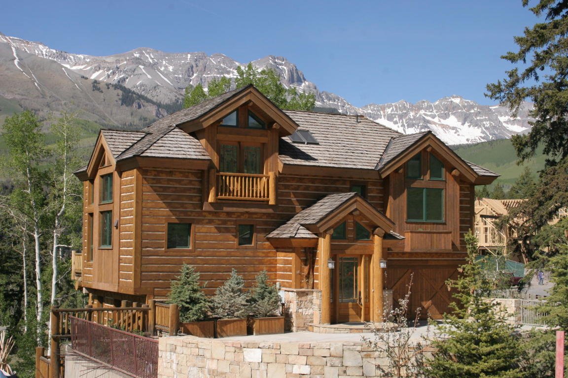 Newly Listed! Magnificent #mountainviews, great decks and hot tub. Across from the @Telluride Golf Club and #nordic/#hiking trails. Easy @MountainVillage access off Hwy 145 at a lower elevation. On demand transportation to anywhere in Mountain Village via Dial-A-Ride. @Stenhammer