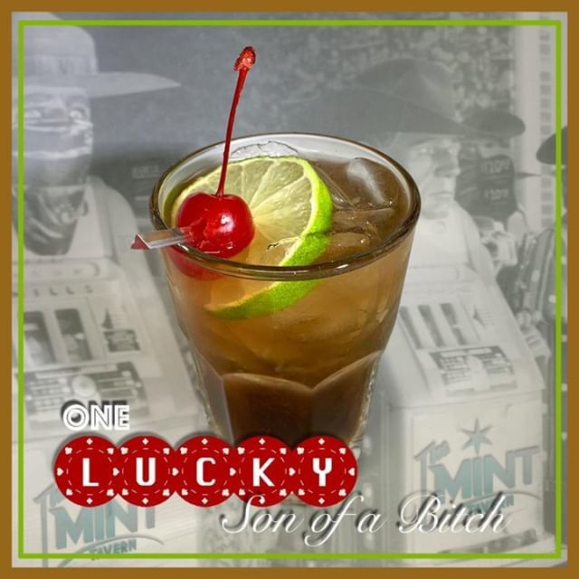 You can try your luck in Vegas, or you can let our bartenders make it for you. #TheMint #TheMintLV #Vintage #Tavern #LasVegas #Cocktails #Dancing #Gaming #Music #Bar #Drinks #Cocktail #Drink #Bartender #Lucky #Jackpot #Rum 🎰🍀💰 bit.ly/2DnyXbQ