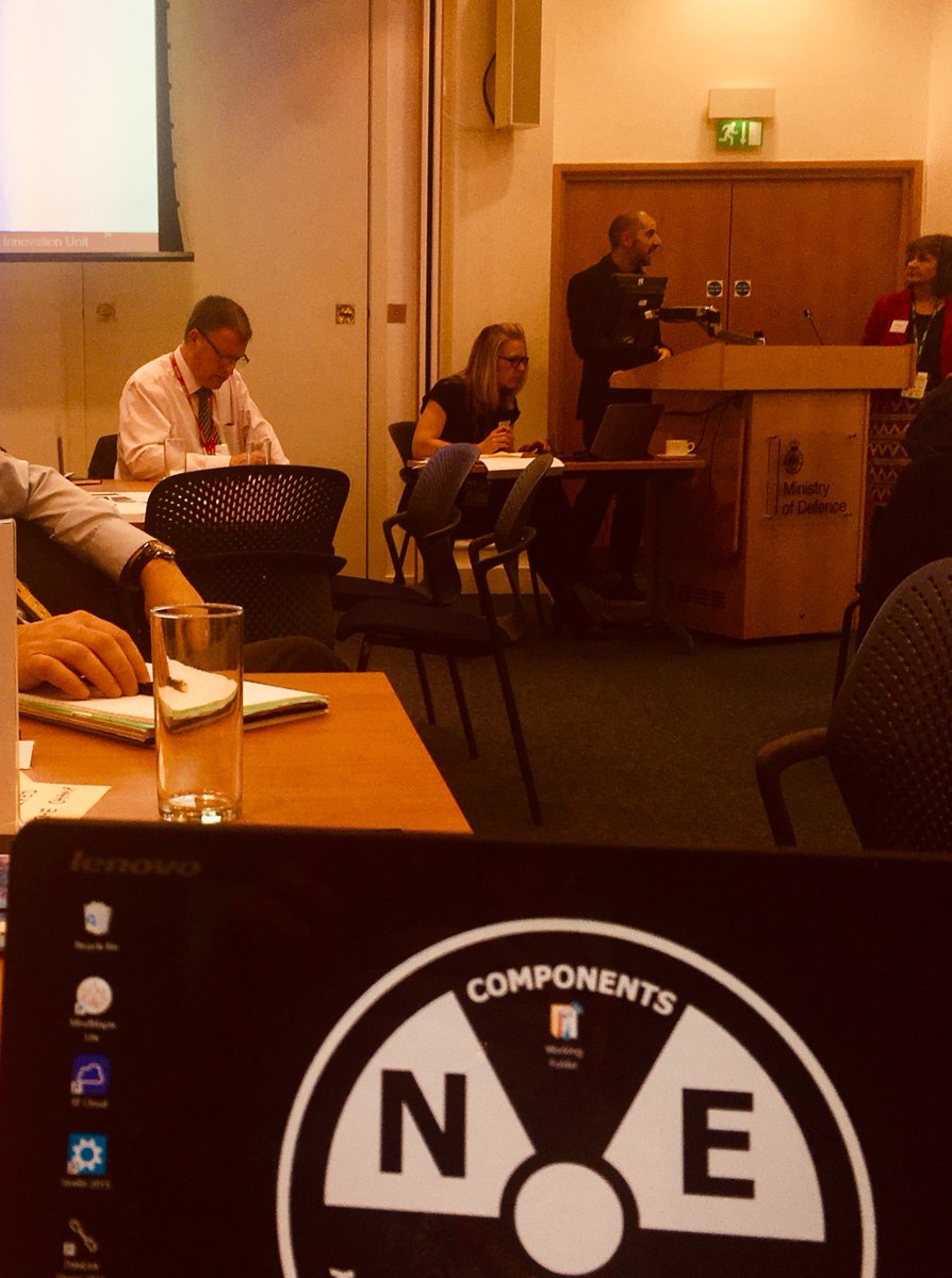 NEComponents's tweet photo. Excellent day at the MOD SME Innovation event, a feeling of progress and change was preeminent.  Fantastic links made and potential route for the development of heligrids established.   @defenceproc  @jhubinnovation https://t.co/Nu8DCWuZyj
