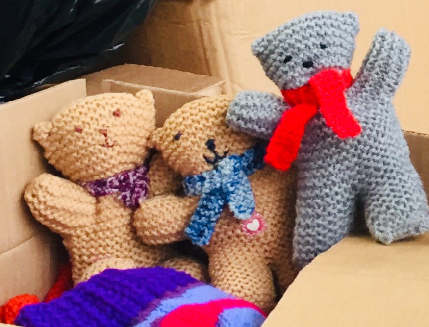 sarahjaneallen3's tweet photo. 🧶 Love in every stitch! Mon with boxes from marvellous St Mary’s knitters loaded at FerrySpeed yesterday! The group made 600+ sweaters, prem baby clothes, blankets, toys, hats for @tumainifund orphans last year #knitoftheday #knitforpeace #knitforfun #volunteers https://t.co/NmiP2p7bj3