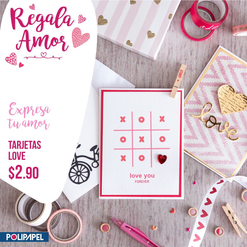 Polipapel_ec's tweet photo. ¡REGALA AMOR con Polipapel! 💕

¡Expresa todo lo que sientes con nuestra nueva colección de #TarjetasLove!

Encuéntralas en nuestras tiendas disponibles en varios modelos.
¡Te esperamos! 😃 https://t.co/zIVho59q3W