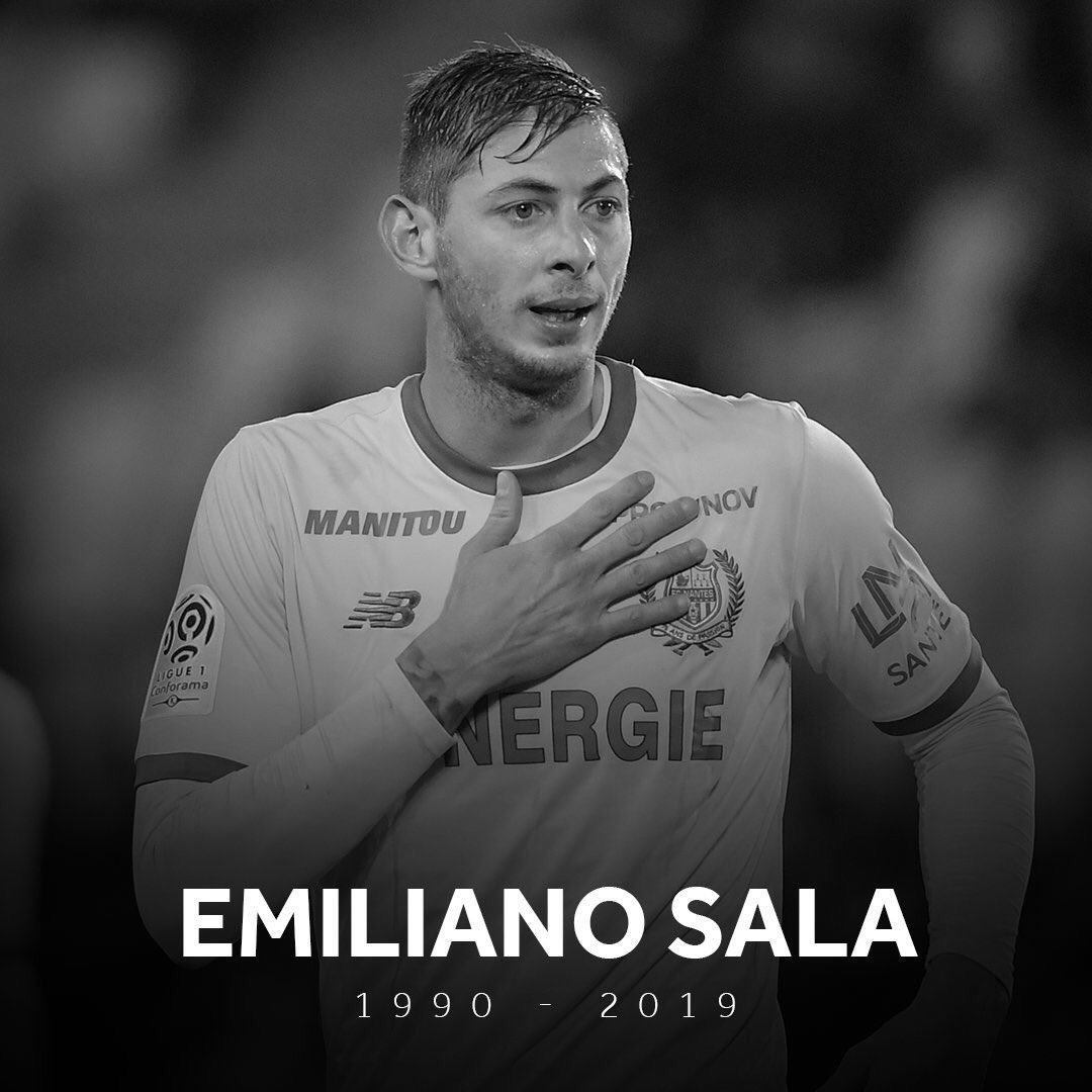 ÚLTIMO MOMENTO | Se confirma que el cuerpo encontrado en el avión en el fondo del mar es el de EMILIANO SALA. #EnPazDescanse 🙏🏻🖤