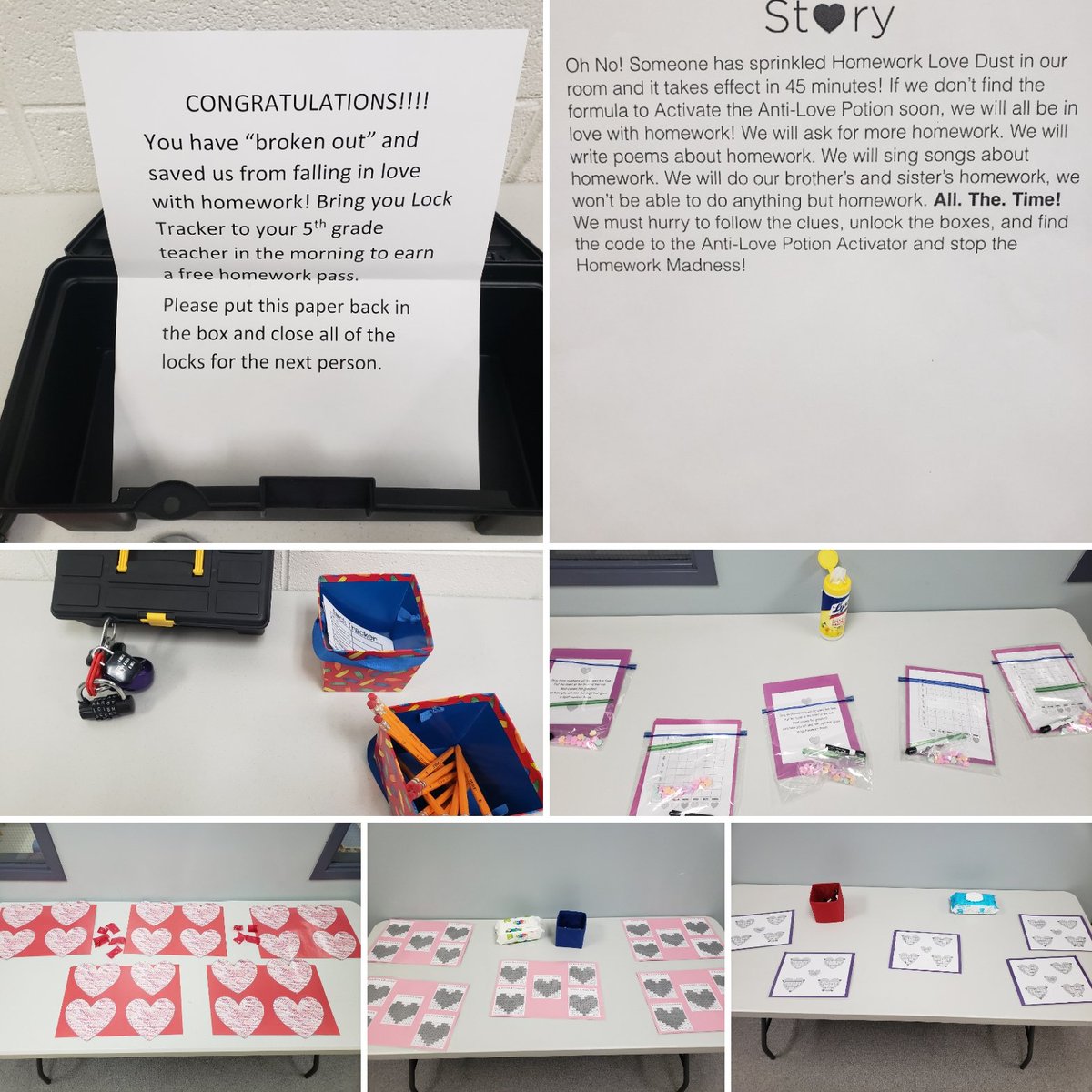 5thFalcons's tweet photo. #breakoutedu challenge for #grahamfalcons on #openhouse
Love Potion #9 #homeworkpass
@Graham_5V @troyer3500 https://t.co/Cjtkt9zkKr