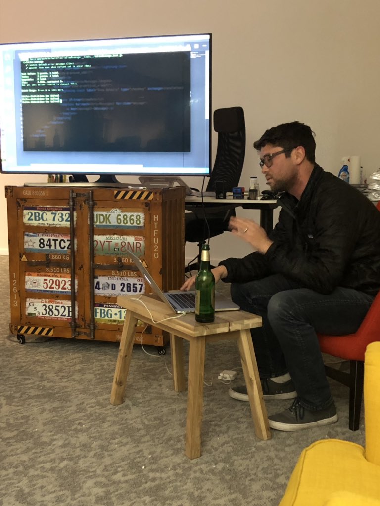 SFDC_Payne's tweet image. #lightningdevweek with special Guests @muenzpraeger and @trevbliss
and all that is #LightningWebComponents #lwc #CodeGoals