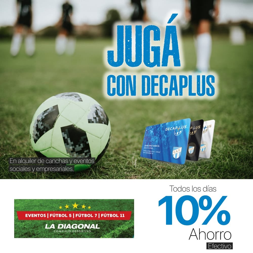 ATOficial's tweet photo. #Decaplus 💳
¡Dejas todo, te mereces todo!
Si sos socio del Gigante del Norte, conseguí tus descuentos!! Sólo presentando tu carnet y tu DNI en los comercios adheridos!!
Entérate todos los beneficios en nuestra Web >> https://t.co/DYOaunDPyT 💻
#VamosDecano 💪💙 https://t.co/O8xGLDW8aH