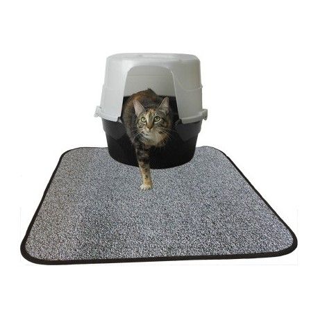 CatClawsInc's tweet image. The grassy texture of the our litter mat gets litter off the paws and keeps your floor cleaner! buff.ly/2HW6b7z #catsoftwitter #cats #litterboxsolutions