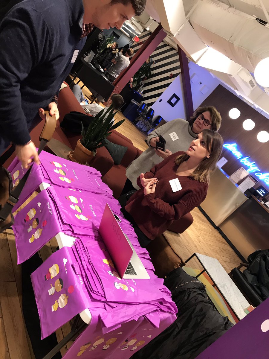 tomjriley's tweet image. We’ve got LolaTravel in the house at #S2WBOS