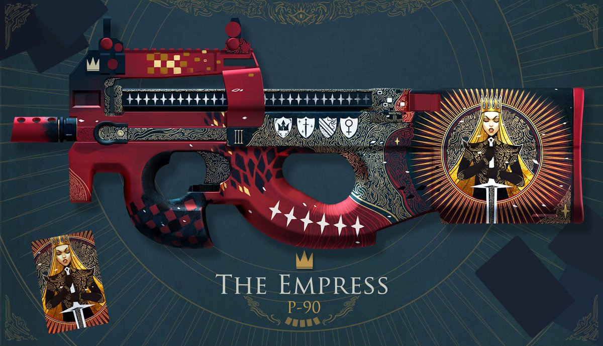 Today we have the 2 last Empress P90: https://steamcommunity.com/sharedfile...
