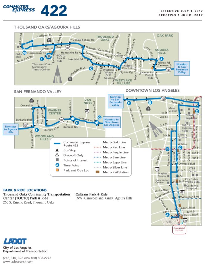 _KennyUong_'s tweet photo. 3rd week of spring semester of freshman year at #CSUN- done! Heading from Tarzana to Downtown L.A. via @ladottransit Commuter Express Line 422! ππ #LADOTTransit #publictransit #CommuterExpress #MyDayInLA https://t.co/LwjYDUwpir