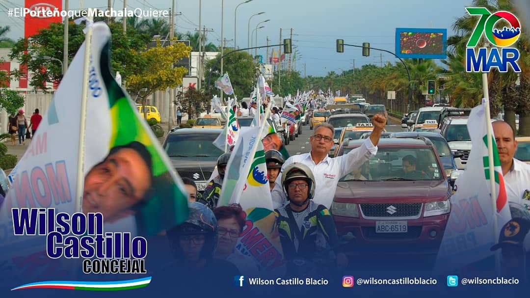¡Gracias Machala! por ese Majestuoso respaldo en la GRAN CARAVANA DEL DESARROLLO
Es notorio como las personas piden el cambio rotundo en nuestra ciudad. Su apoyo nos impulsa a seguir luchando por el progreso y el bienestar de nuestros ciudadanos, y no vamos a parar hasta lograrlo