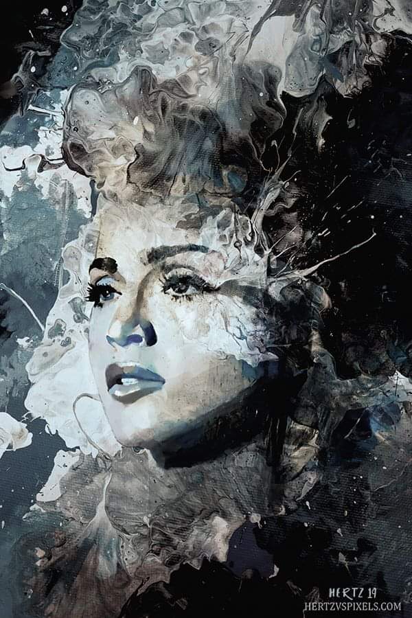 I am my own experiment. I am my own work of art.

#hertzvspixels #painting #abstract #madonna #pop #music